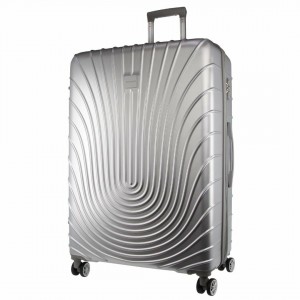 Pierre Cardin 54cm CABIN Hard Shell Case Silver | HZITX5370