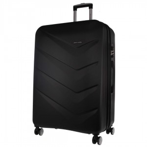 Pierre Cardin 54cm CABIN Hard Shell Case Black | XWUET1209