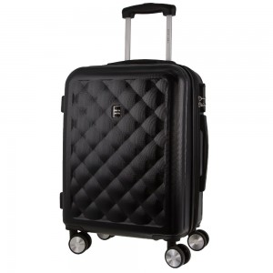 Pierre Cardin 54cm CABIN Hard Shell Case Black | AKNWU0976