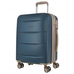 Pierre Cardin 70cm Medium Hard-Shell Suitcase Blue | RUQKD7561