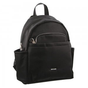 Pierre Cardin Anti-Theft Backpack Black | YCOUV5236