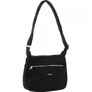 Pierre Cardin Anti-Theft Cross Body Bag Black | RPJFL0874