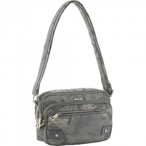 Pierre Cardin Anti-Theft Cross Body Bag Grey / Camo | RTCES5204