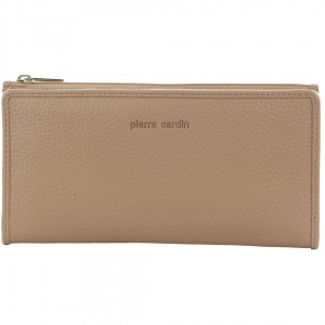 Pierre Cardin Genuine Leather Bi-Fold Wallet Light Brown | EVBJM7639