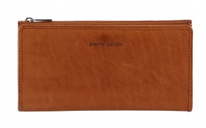 Pierre Cardin Genuine Leather Bi-Fold Wallet Brown | EMXUA9813