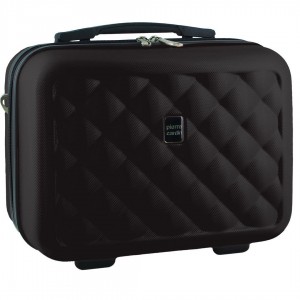 Pierre Cardin Hard Shell Beauty Case Black | EYZUW0456