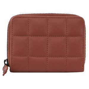 Pierre Cardin Italian Pleated Leather Press Stud Wallet Rose | BPUTQ9053