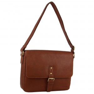 Pierre Cardin Leather Business Satchel Brown | PLNRZ5038