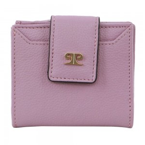 Pierre Cardin Leather Flip-over Bi-fold Wallet Rose | OAGZV3178