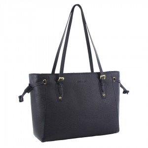 Pierre Cardin Leather Tote Bag Navy | YRCNV1068