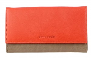 Pierre Cardin Multi Color Leather Wallet Orange | MONZI4517