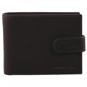 Pierre Cardin Rustic Leather Wallet Brown | BQCTO0163