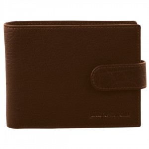 Pierre Cardin Rustic Leather Wallet Brown | OVEIG3192