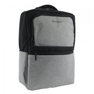 Pierre Cardin Travel & Business Backpack with Built-in USB Port Grey | FOPMH0139