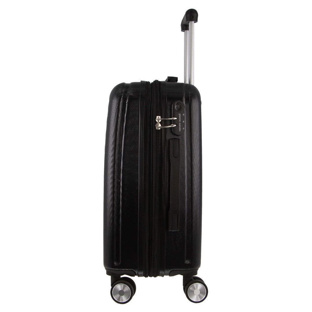 Pierre Cardin 54cm CABIN Hard Shell Case Black | TLNRO3246