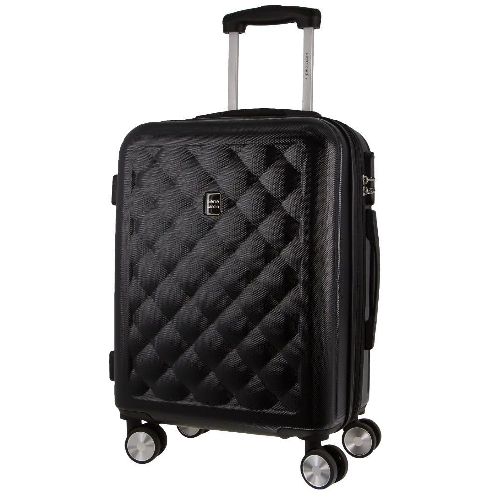 Pierre Cardin 54cm CABIN Hard Shell Case Black | LTMPB9863