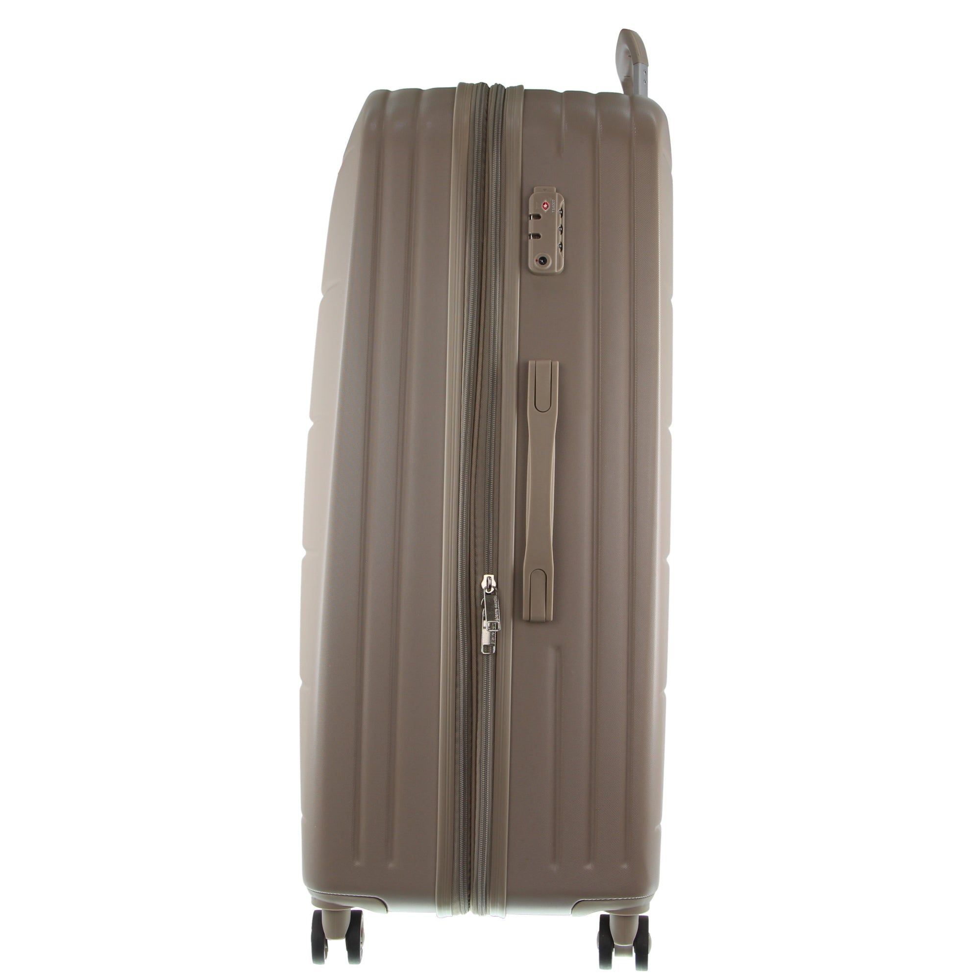 Pierre Cardin 54cm Cabin Hard-Shell Suitcase Latte | APVRU6843