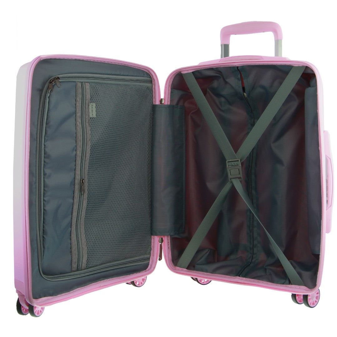 Pierre Cardin 65cm Medium Hard-Shell Suitcase Pink | VFECU1789