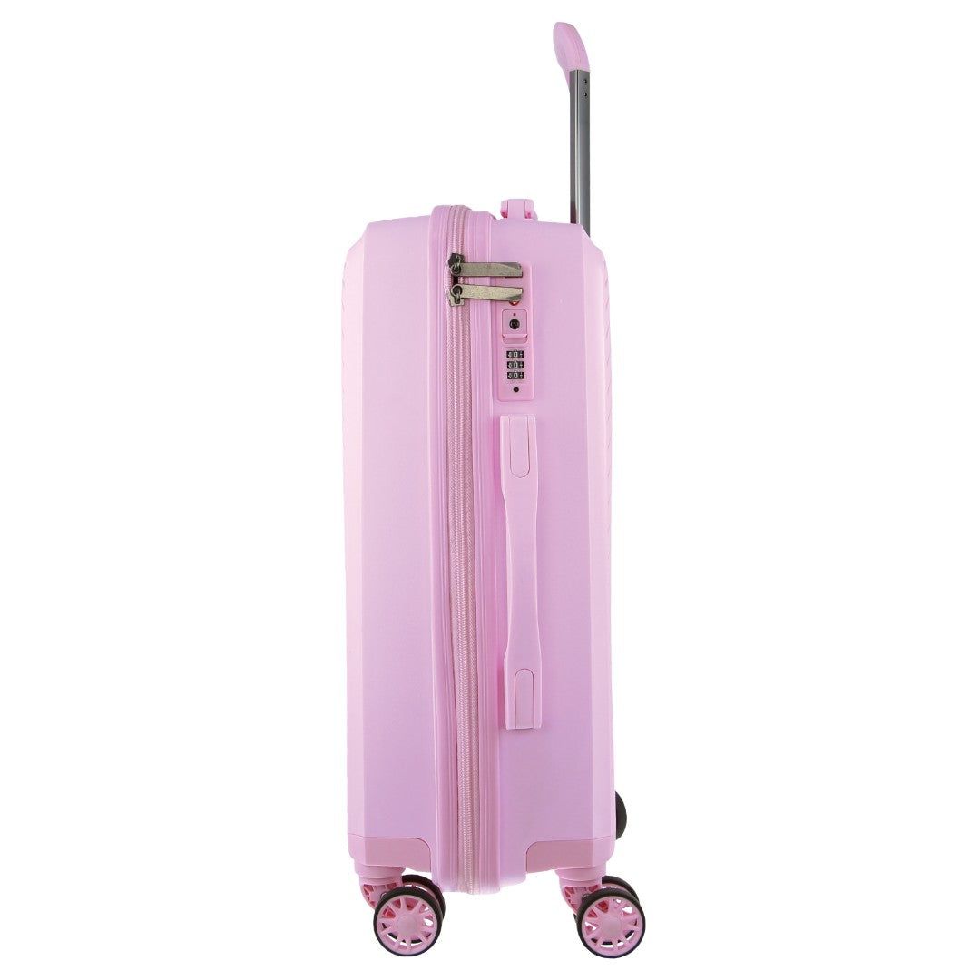 Pierre Cardin 65cm Medium Hard-Shell Suitcase Pink | VFECU1789