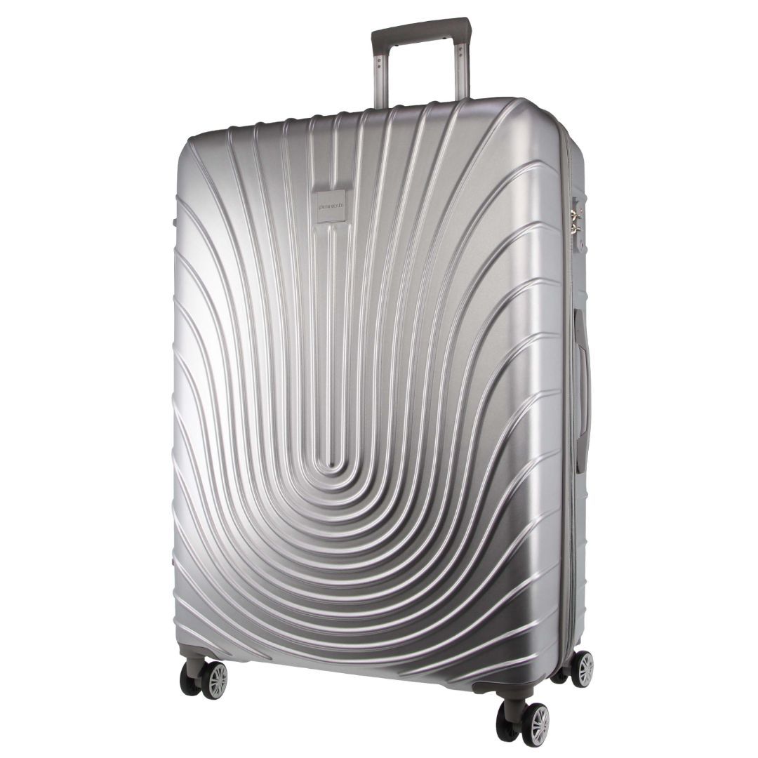 Pierre Cardin 70cm MEDIUM Hard Shell Case Silver | EZKCO7091