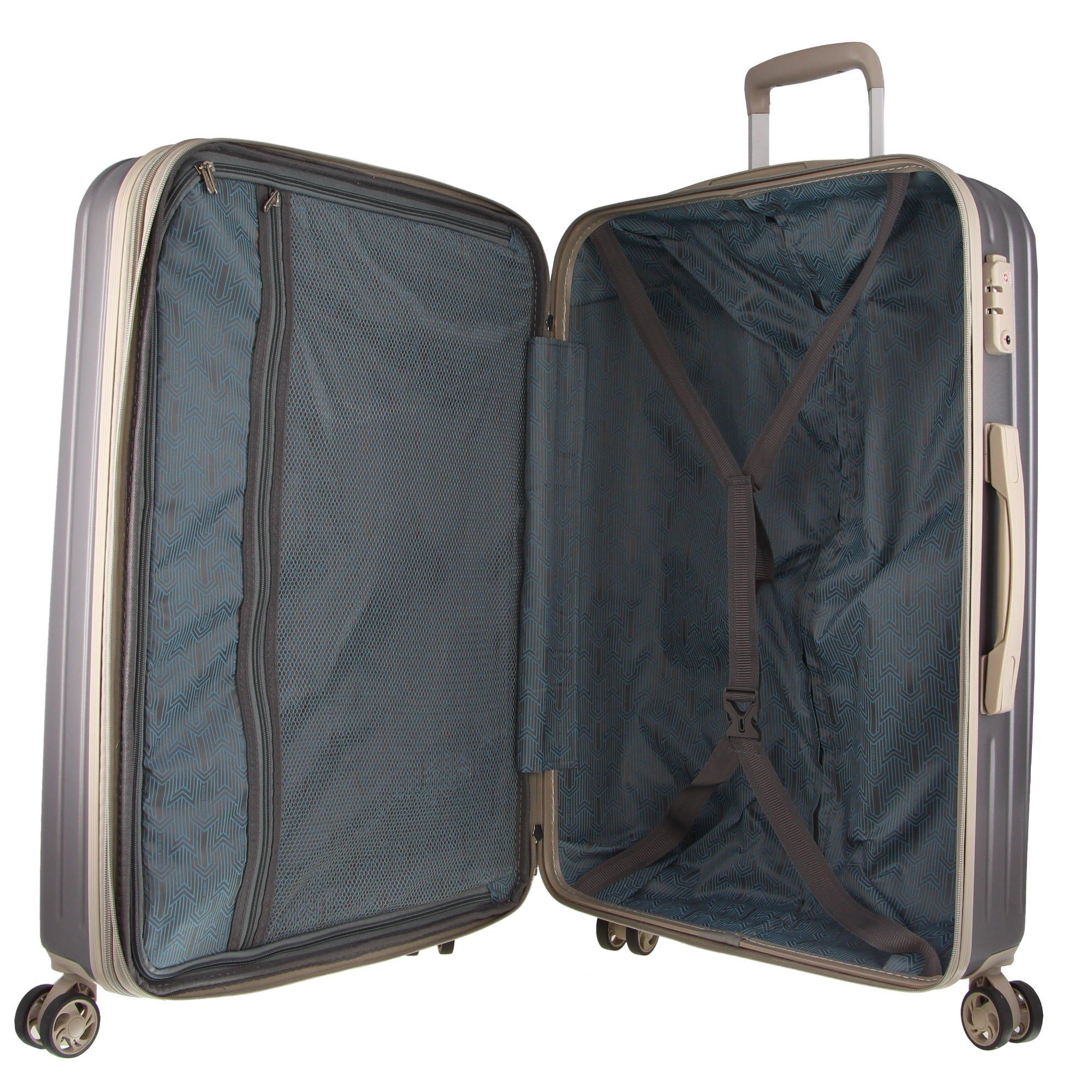 Pierre Cardin 70cm Medium Hard-Shell Suitcase Deep Grey | IKMHT2461