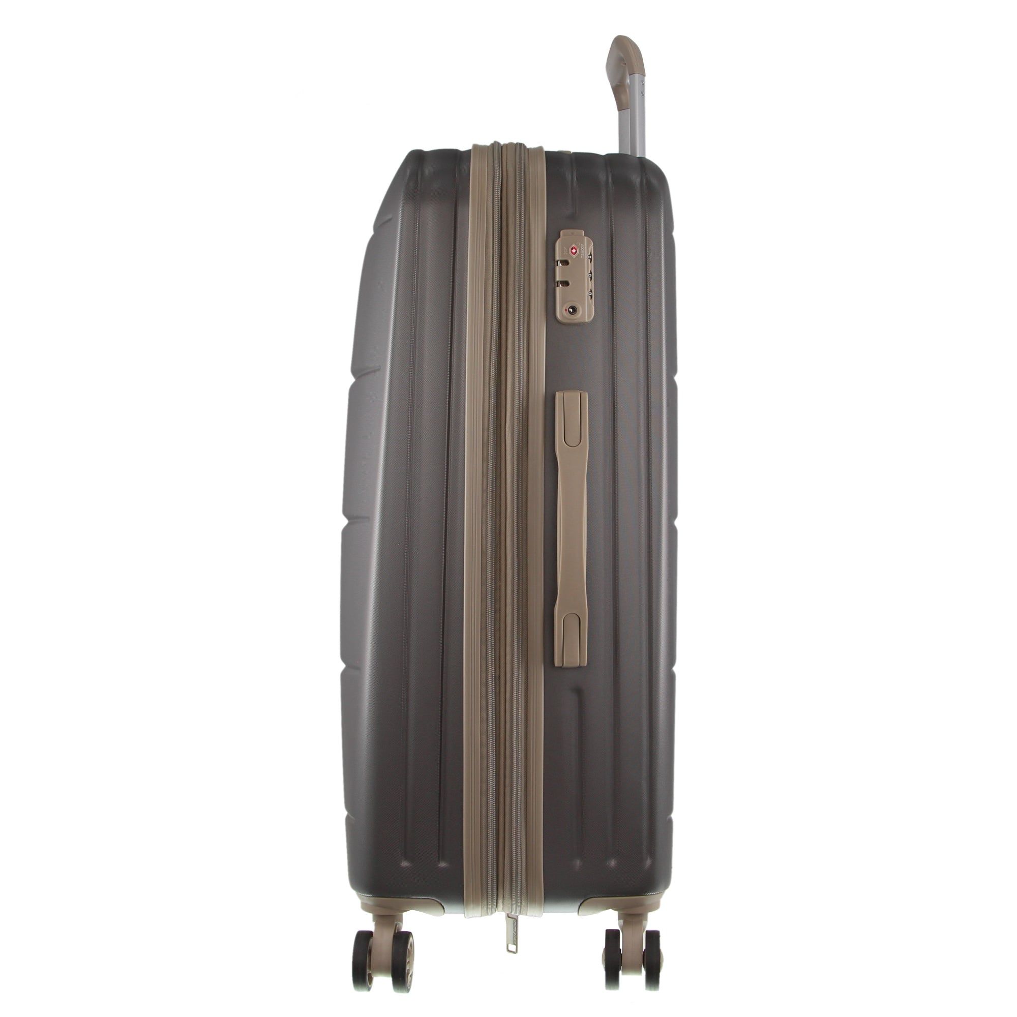 Pierre Cardin 70cm Medium Hard-Shell Suitcase Deep Grey | IKMHT2461