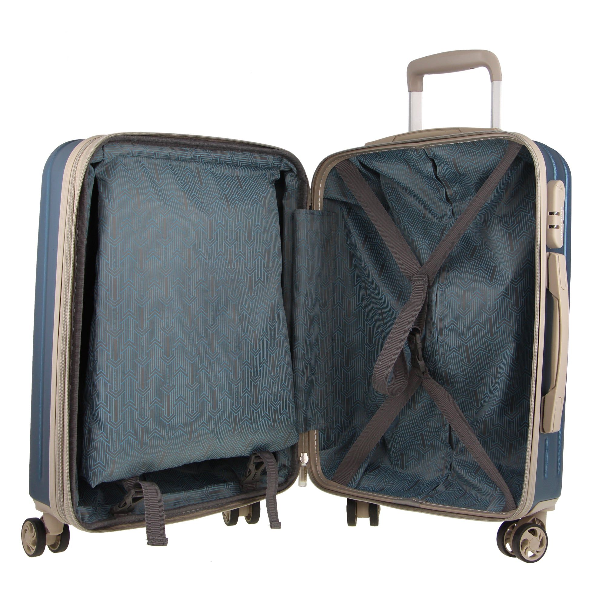 Pierre Cardin 70cm Medium Hard-Shell Suitcase Blue | XIVLF4217