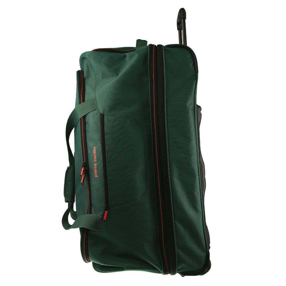 Pierre Cardin 72cm Medium Soft Trolley Case Green | TXMNI8953