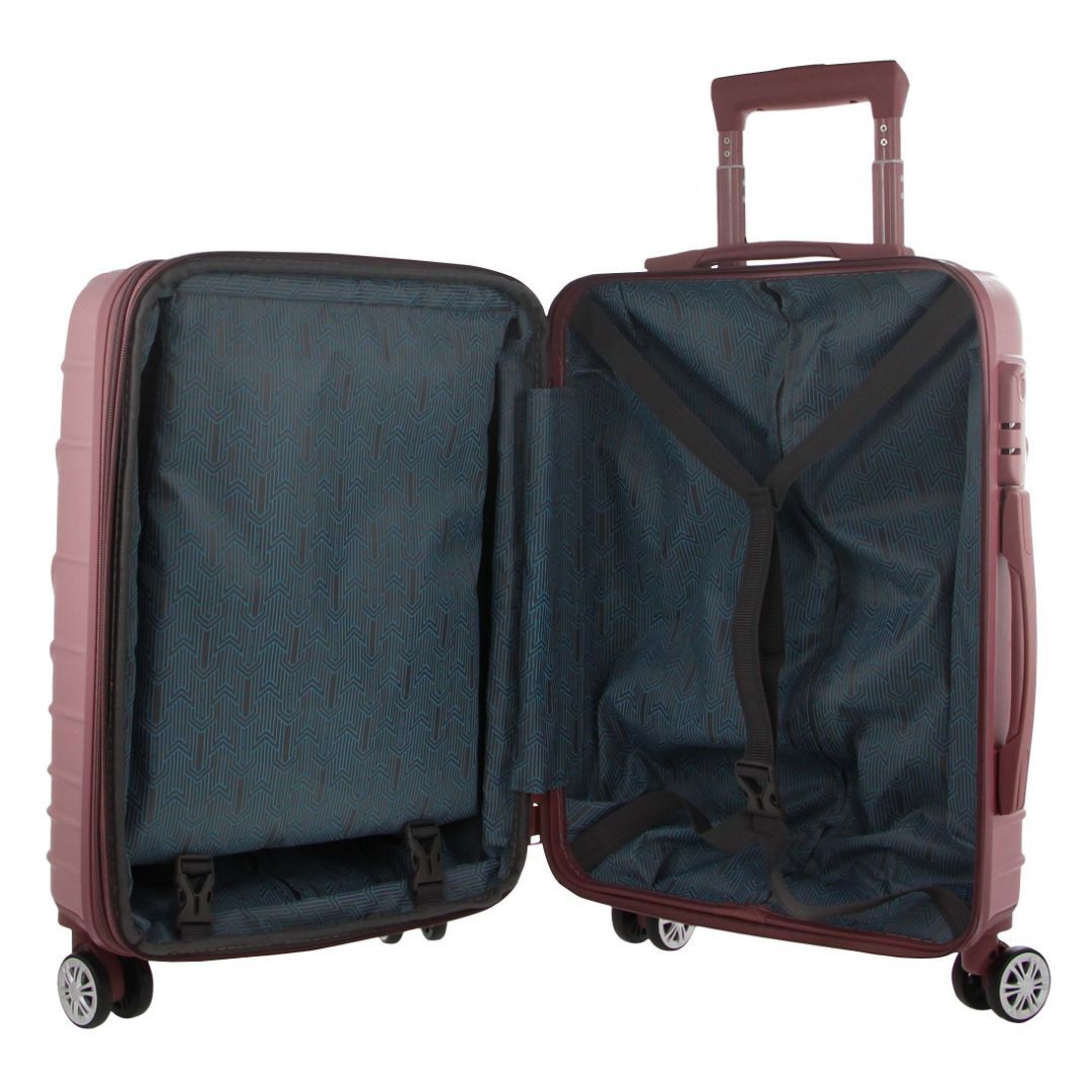 Pierre Cardin 80cm LARGE Hard Shell Case Rose | GYWRQ9037