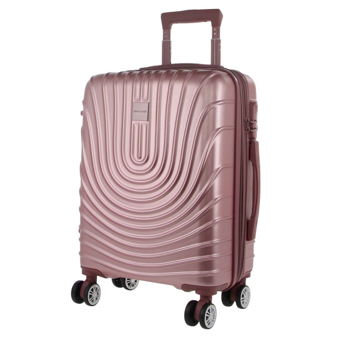 Pierre Cardin 80cm LARGE Hard Shell Case Rose | GYWRQ9037