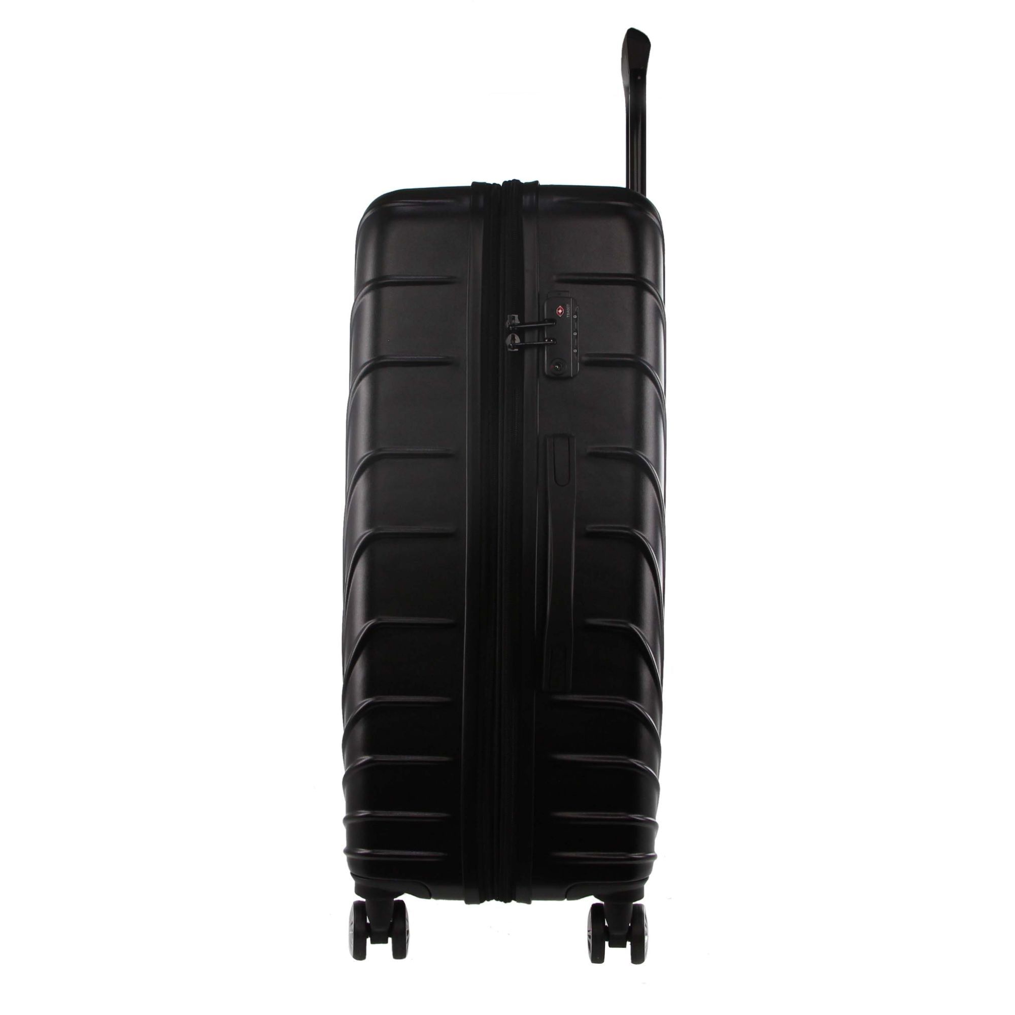 Pierre Cardin 80cm LARGE Hard Shell Case Black | CZGSM0539