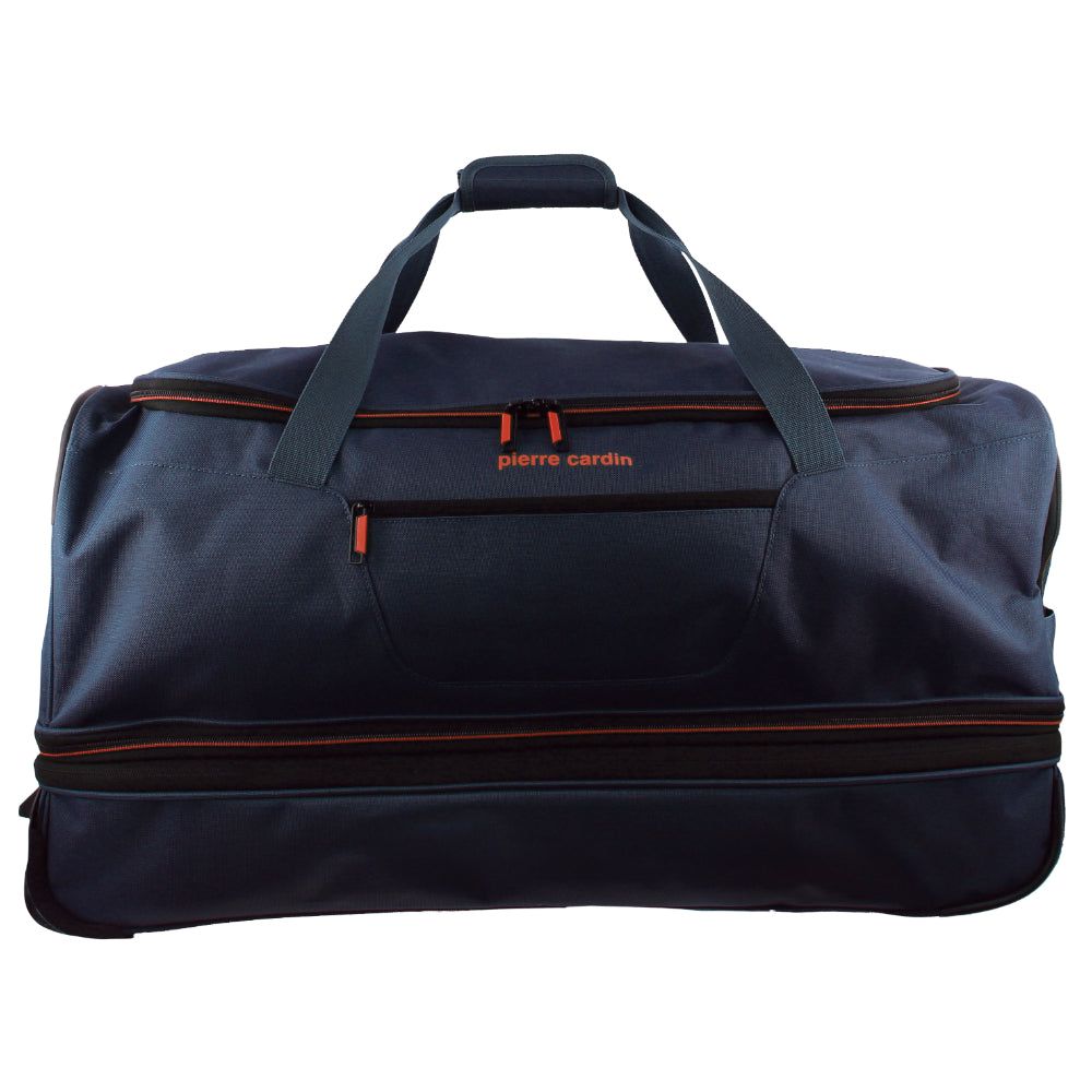 Pierre Cardin 82cm Large Soft Trolley Case Navy | QCYBU6590