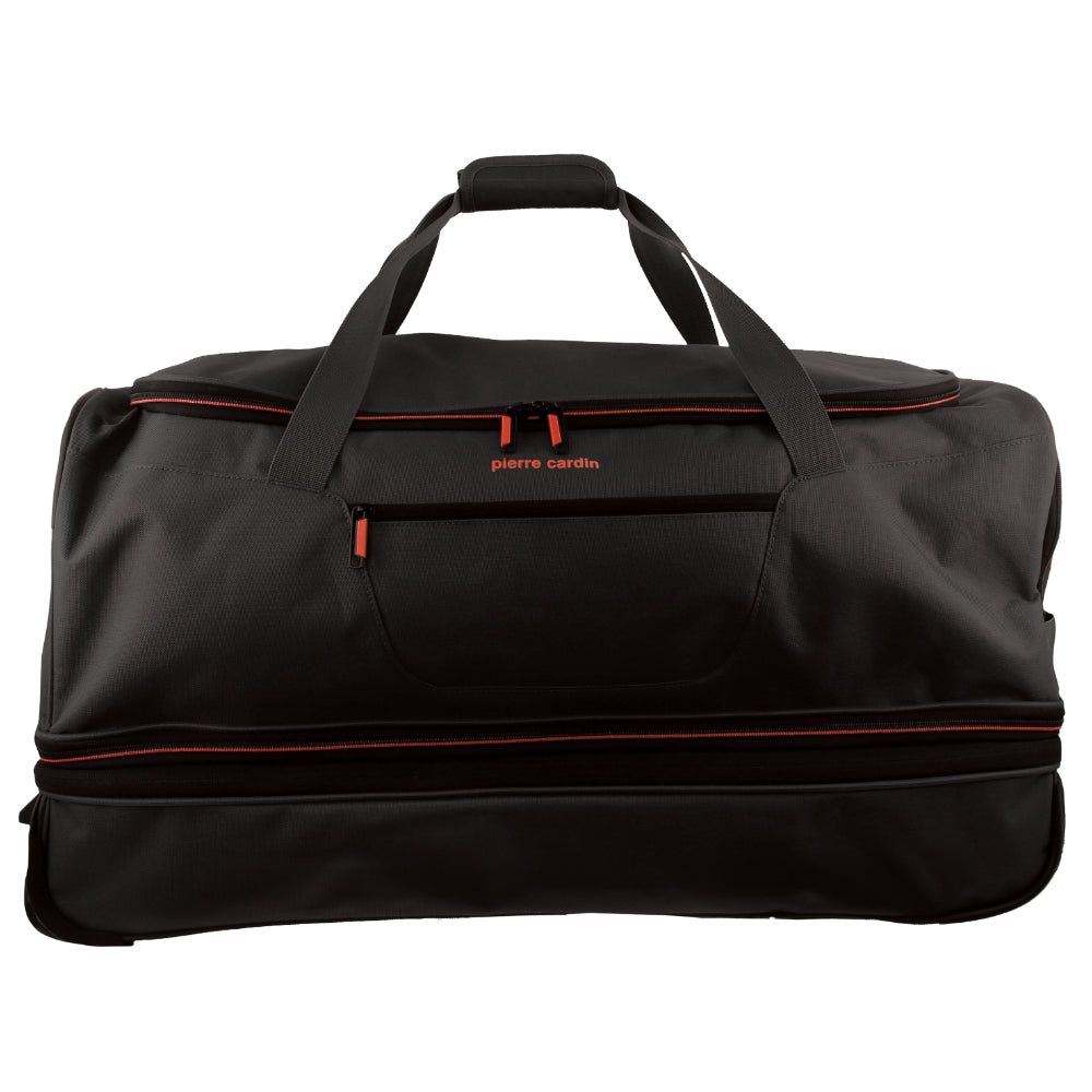 Pierre Cardin 82cm Large Soft Trolley Case Black | KTEFV8790