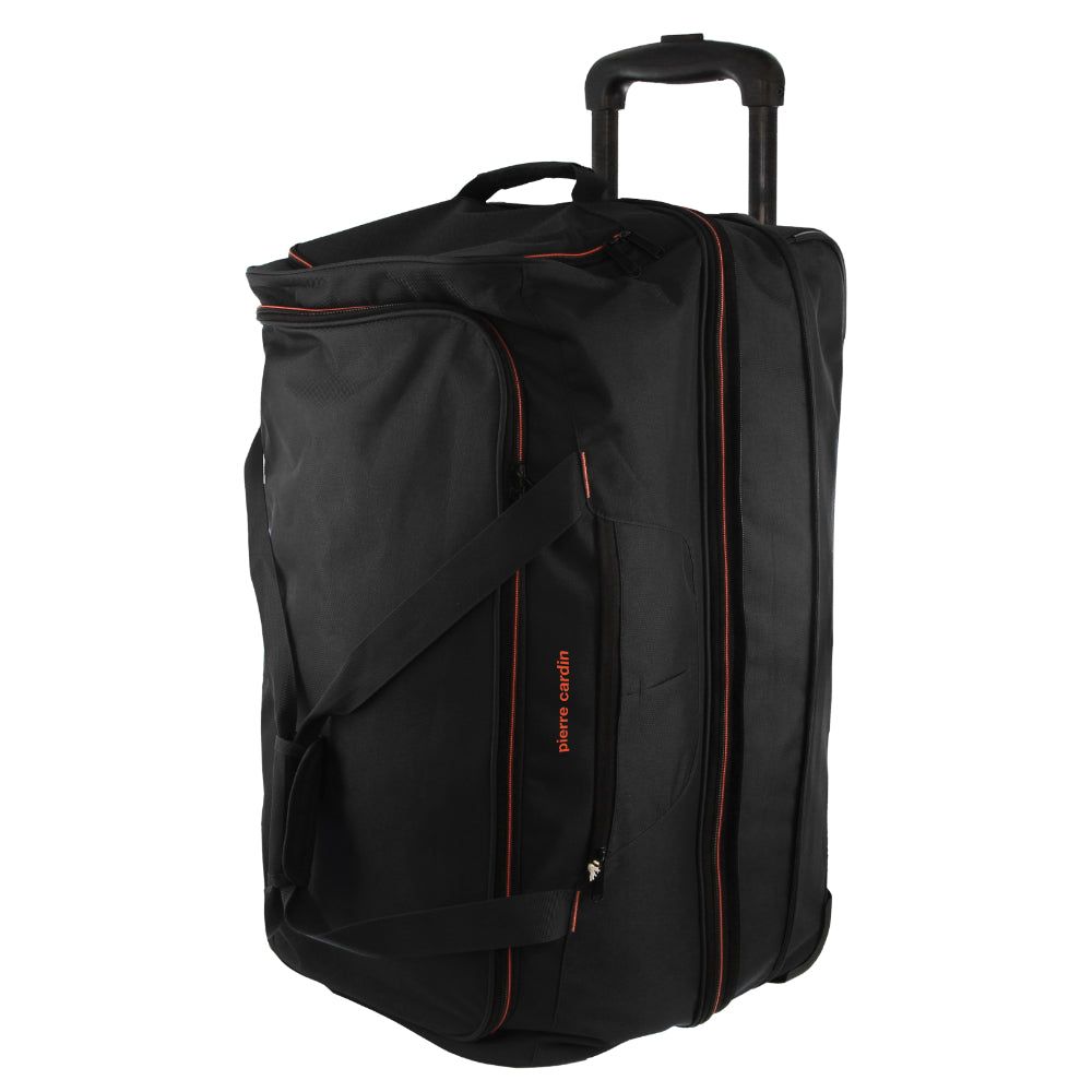 Pierre Cardin 82cm Large Soft Trolley Case Black | KTEFV8790