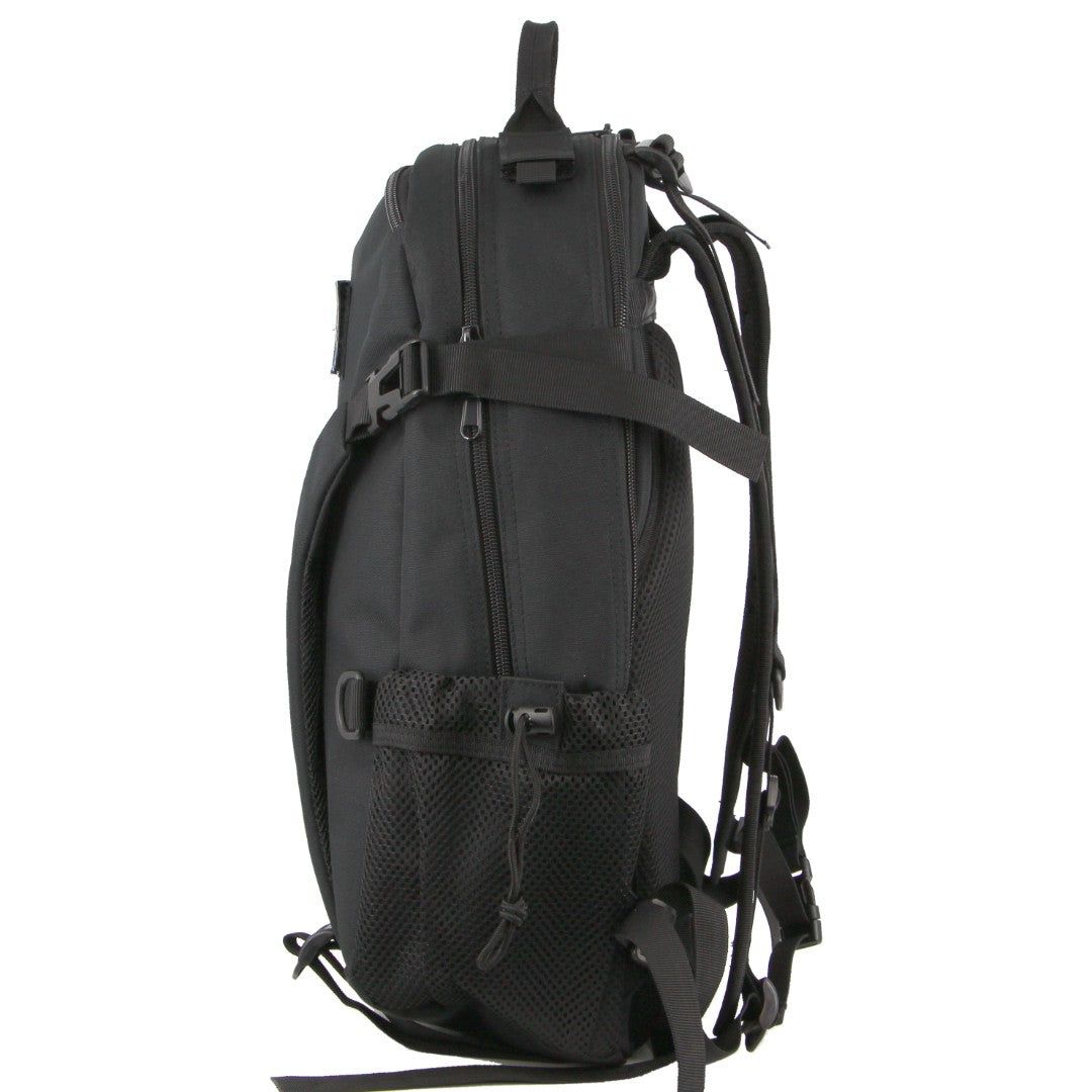 Pierre Cardin Adventure Travel & Casual Backpack Black | EFMLK5163