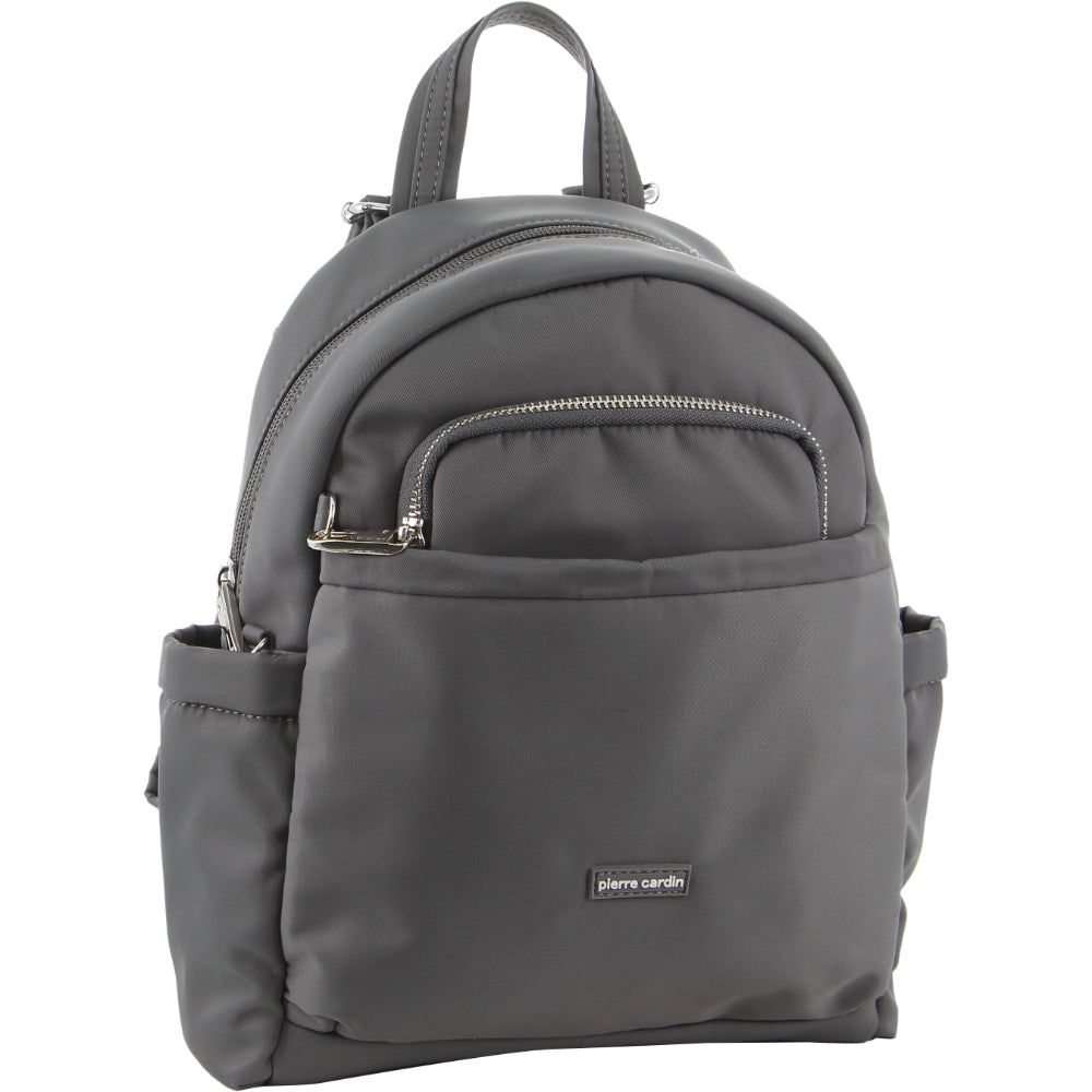 Pierre Cardin Anti-Theft Backpack Grey | JIESL8370