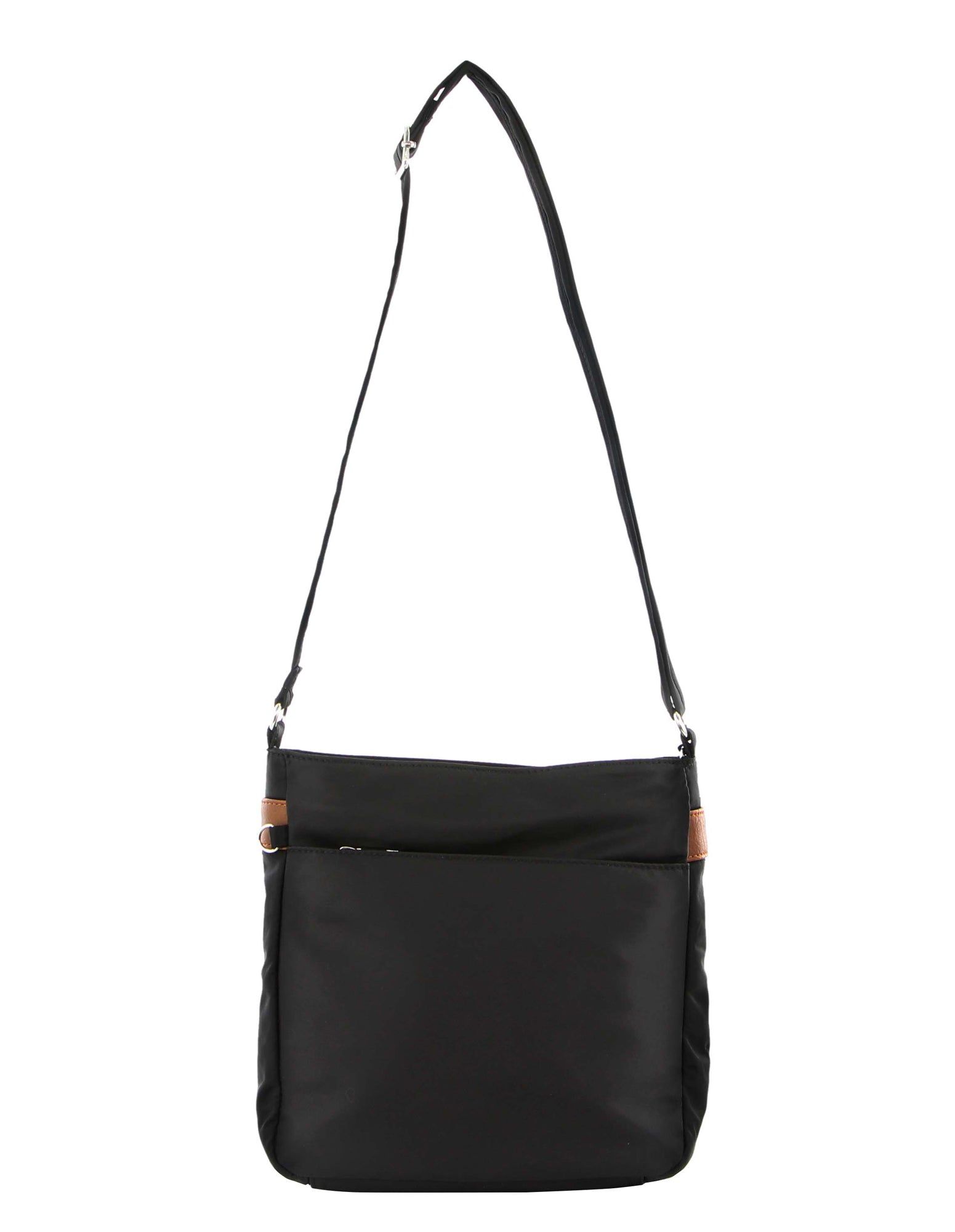 Pierre Cardin Anti-Theft Cross Body Bag Black | BRFLW3216