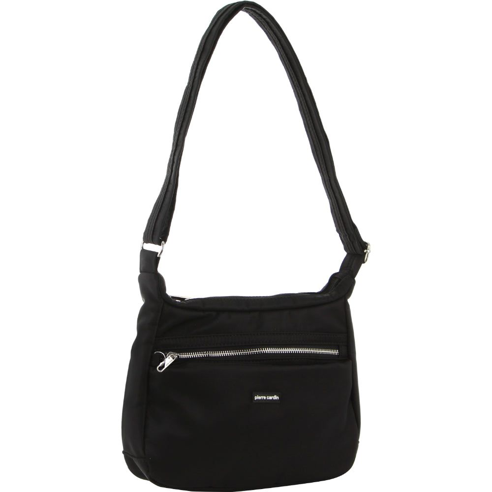 Pierre Cardin Anti-Theft Cross Body Bag Black | RPJFL0874