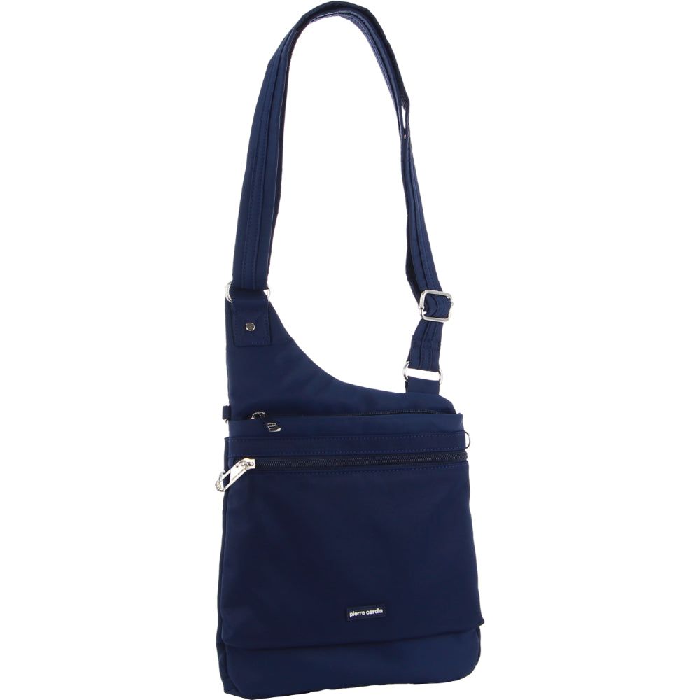 Pierre Cardin Anti-Theft Cross Body Bag Navy | GKUDV1249