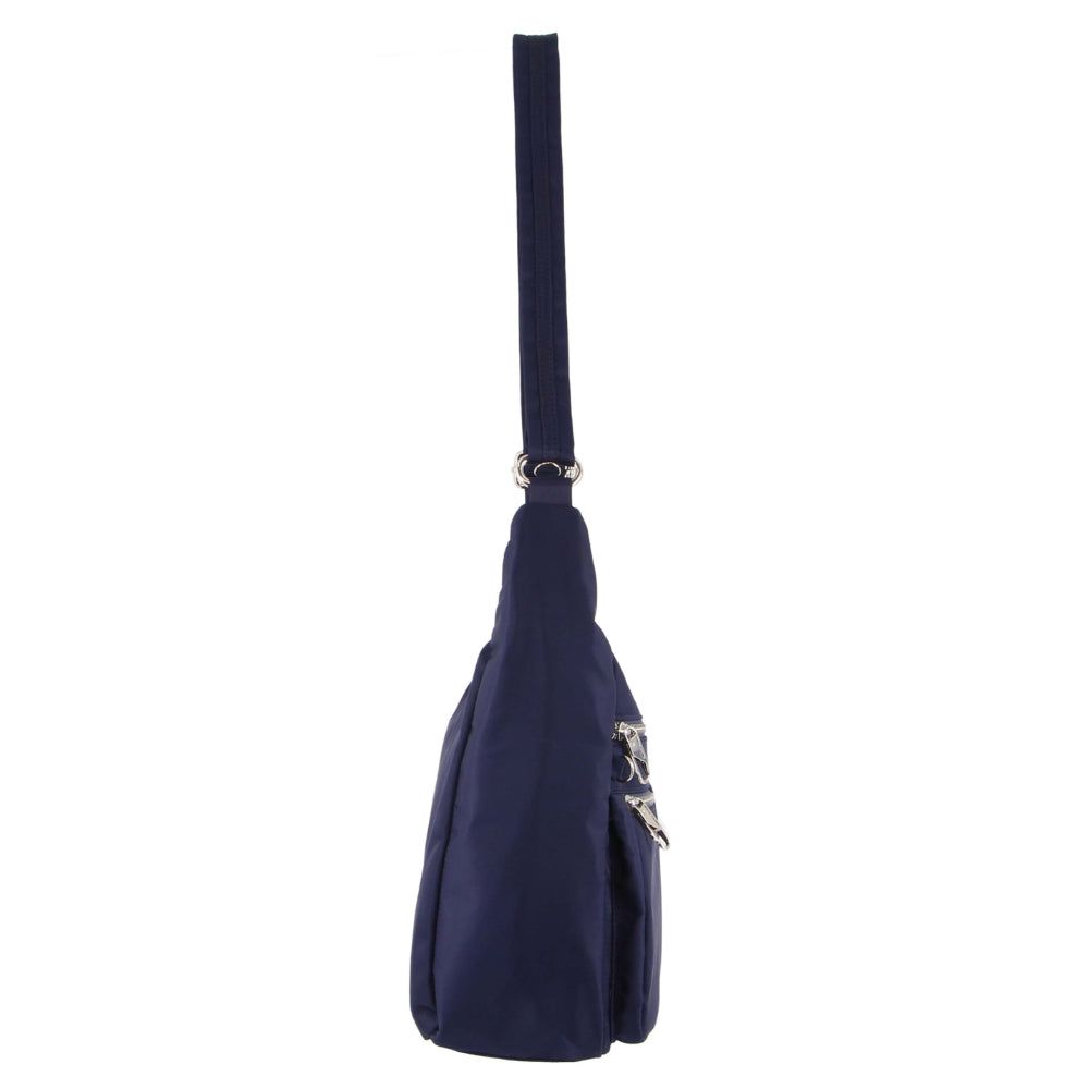 Pierre Cardin Anti-Theft Cross Body Bag Navy | FZUJM4012