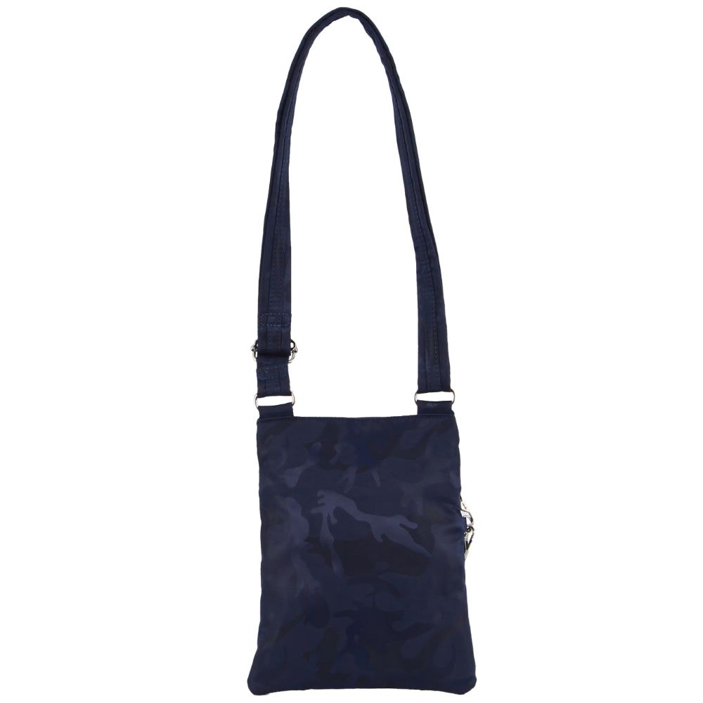 Pierre Cardin Anti-Theft Cross Body Bag Navy / Camo | DWOHK8905