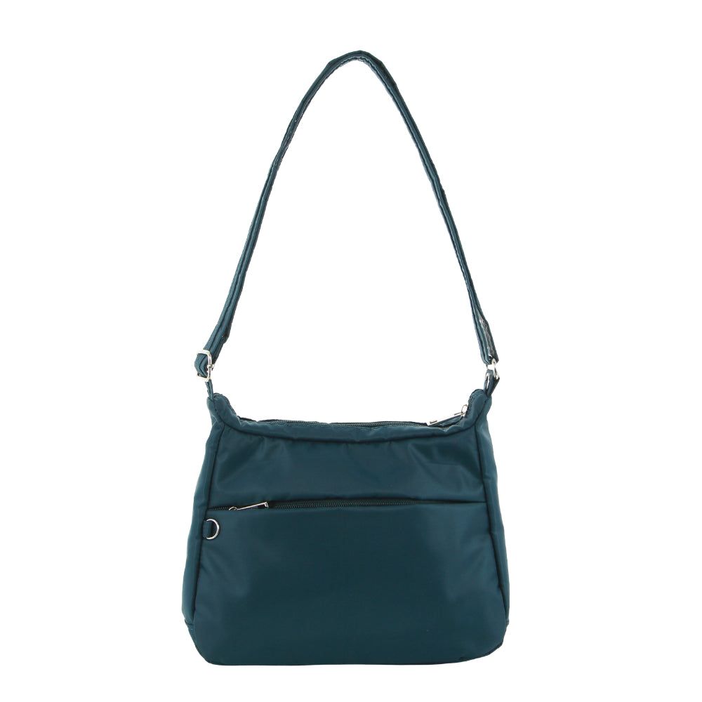 Pierre Cardin Anti-Theft Cross Body Bag Turquoise | ERKQN3279