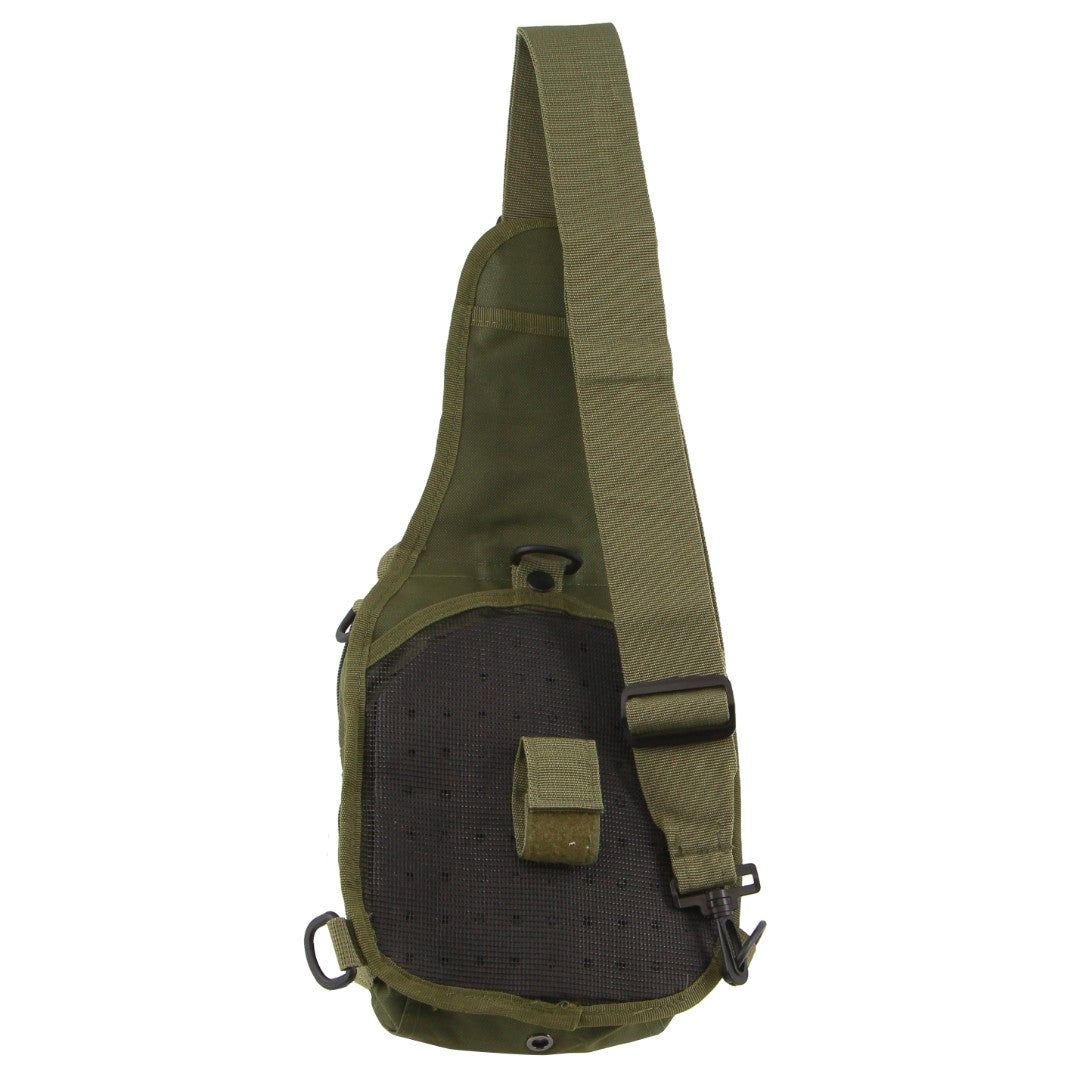 Pierre Cardin Cross Body Sling Bag Tactical Rucksack Shoulder Chest Messenger Bag Green | DSLKI7943