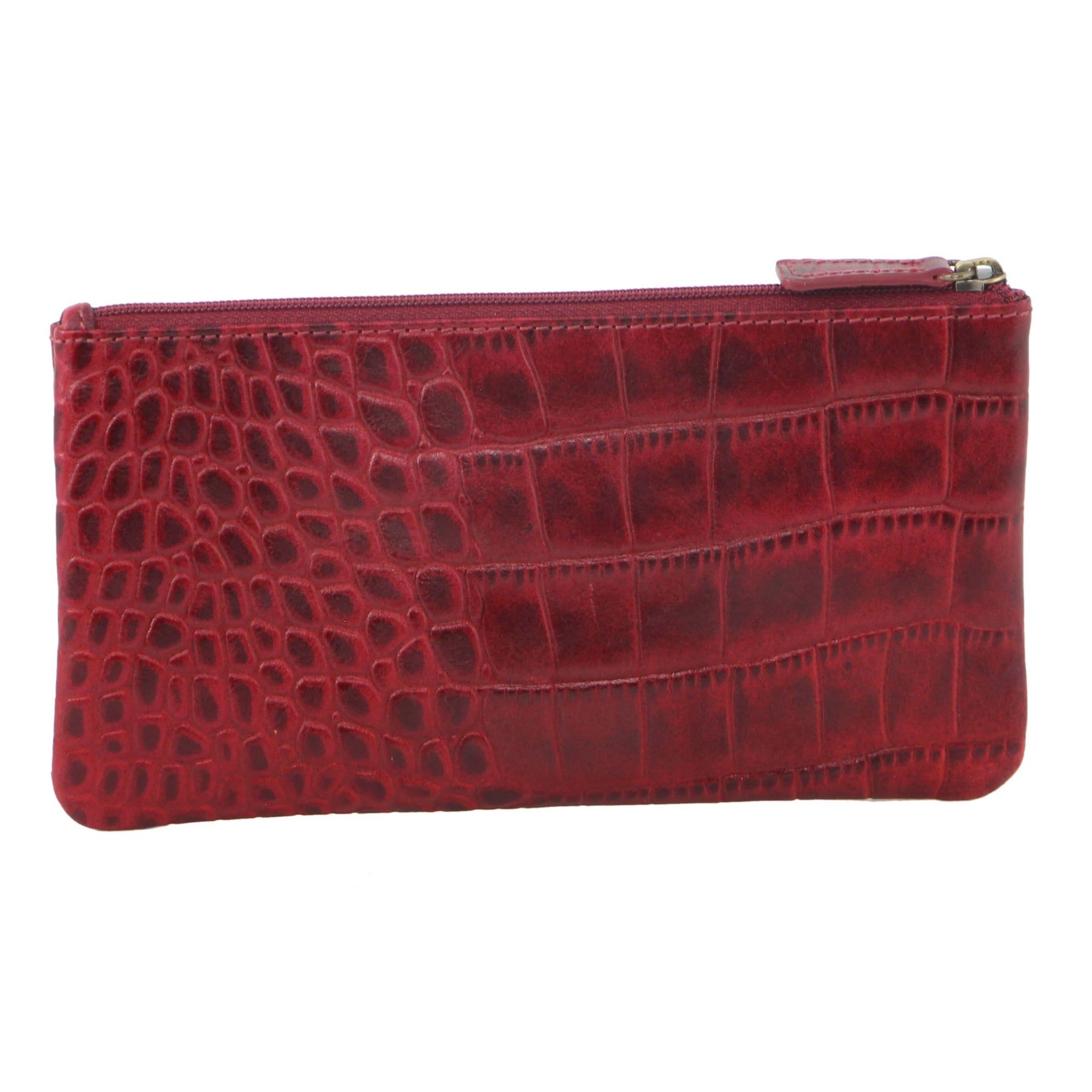 Pierre Cardin Genuine Leather Coin Purse Red | WPVKL9061