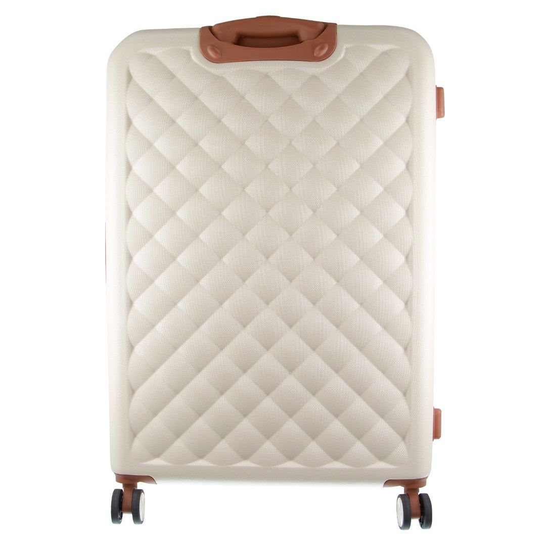 Pierre Cardin Hard Shell 3-Piece Luggage Set White | OPCRF4239