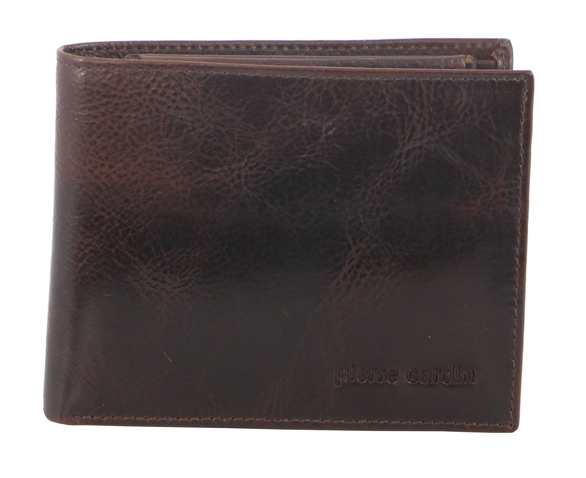 Pierre Cardin Italian Leather Wallet Card Holder Chocolate | LTMCP6387