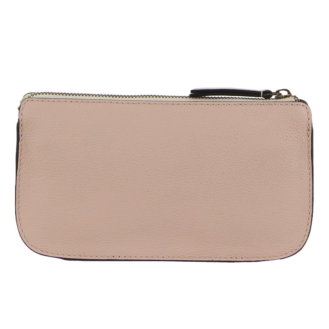 Pierre Cardin Leather Crossbody Clutch Bag Rose | AJZYK8012