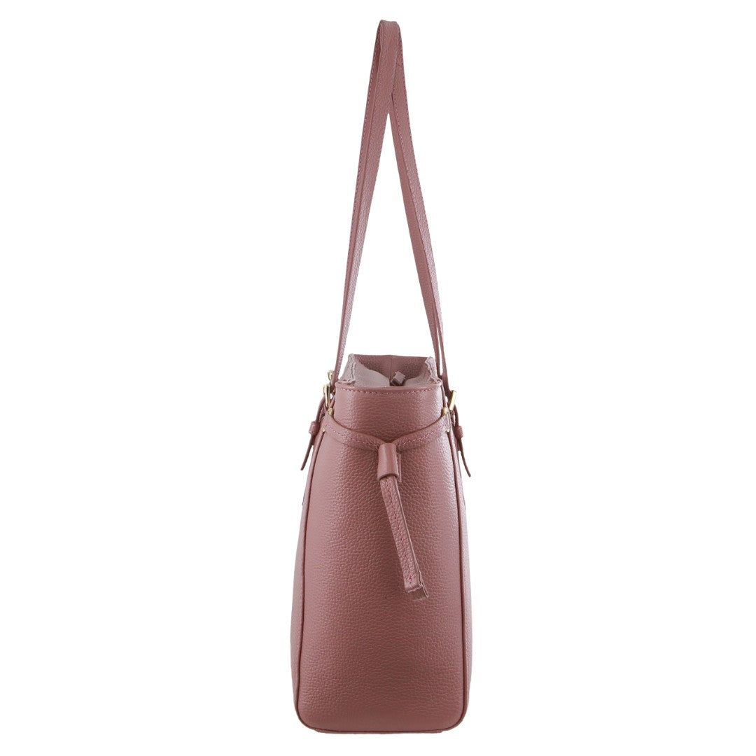 Pierre Cardin Leather Tote Bag Rose | APBIC5496