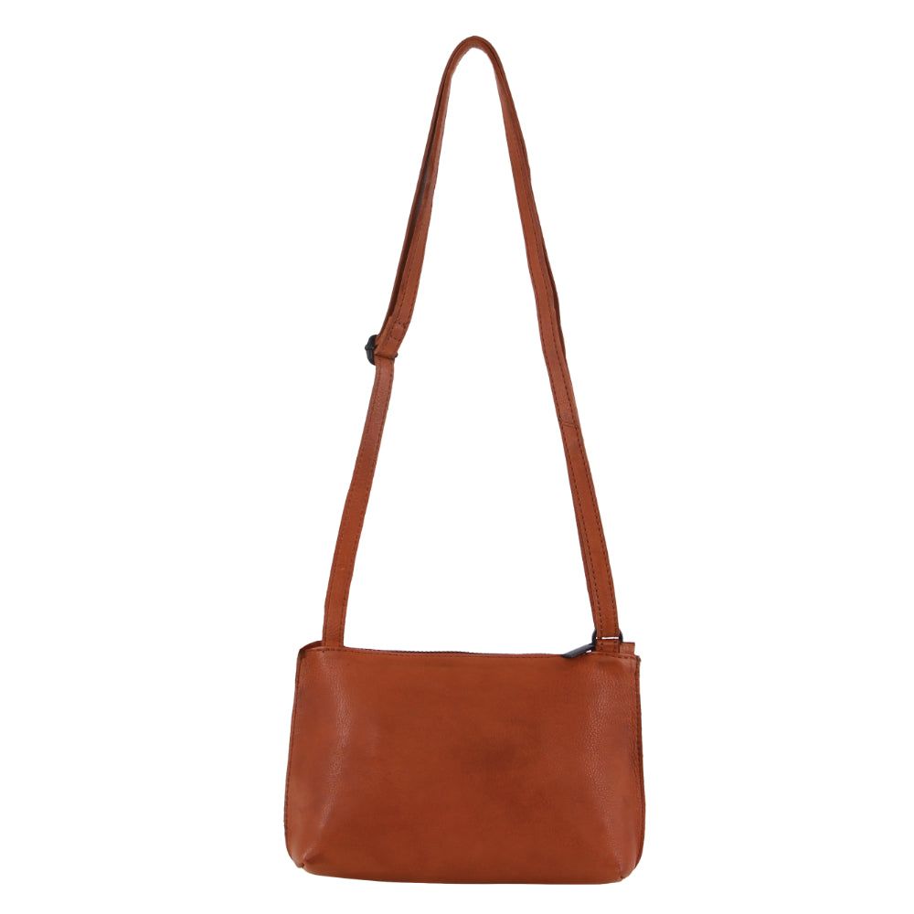 Pierre Cardin Leather Trendy Cross-Body Bag Brown | VXUET6739