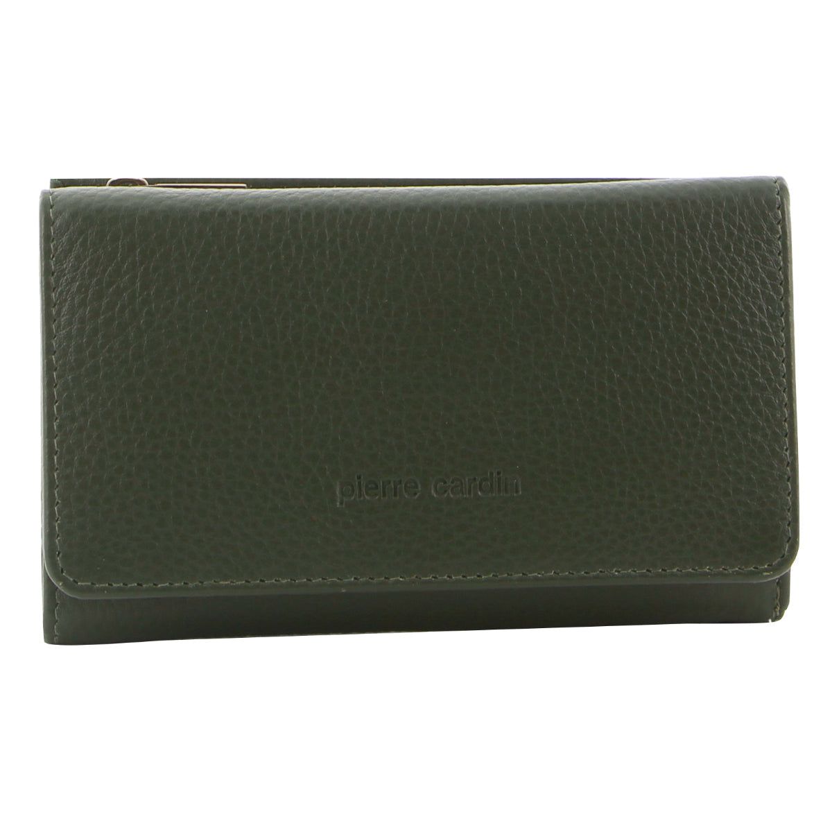 Pierre Cardin Leather Tri-Fold Wallet Navy | BTVXQ3169